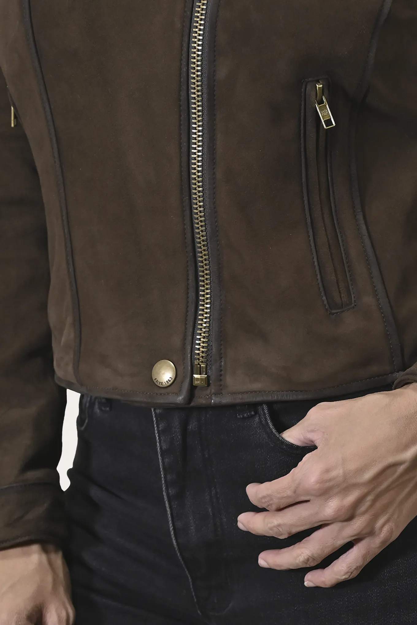 Biker-racer Leather Jacket