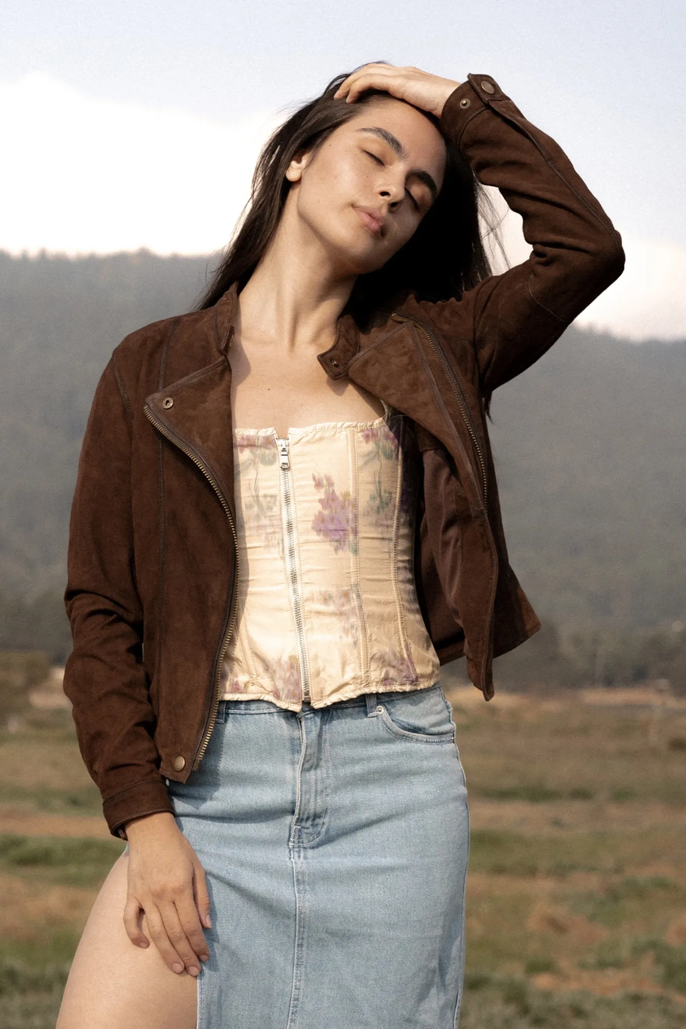 Biker-racer Leather Jacket