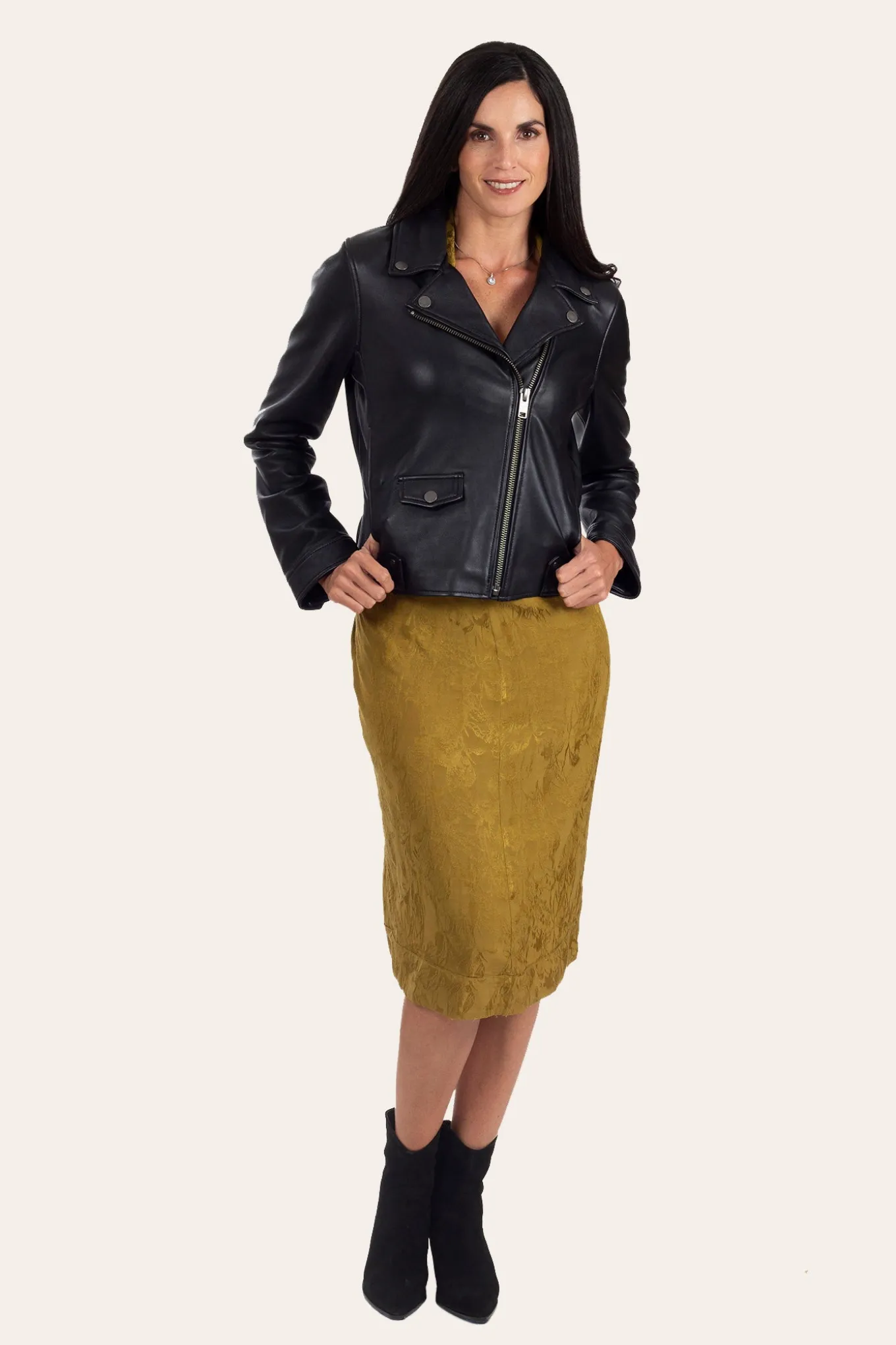 Black Biker Jacket