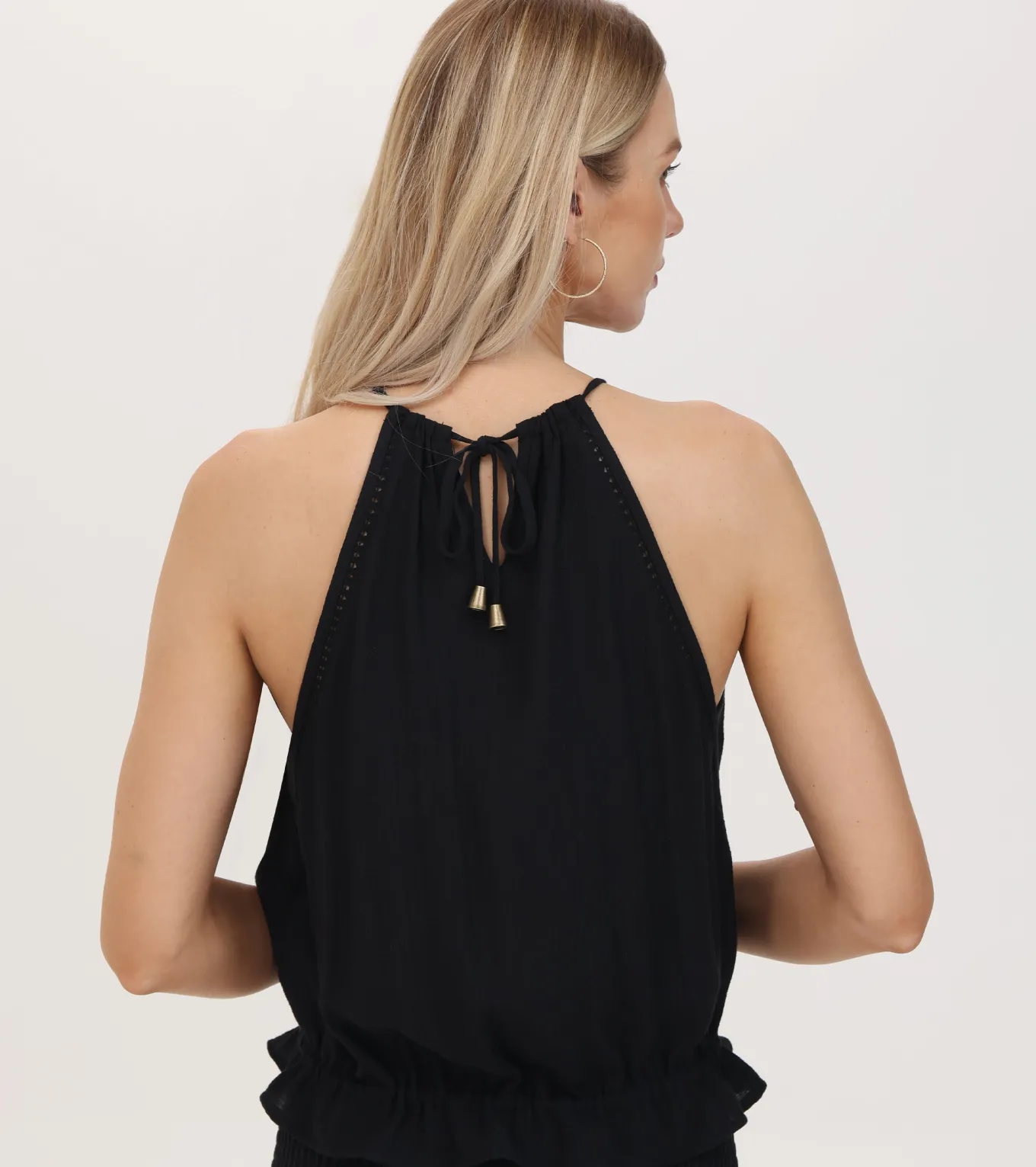 Crochet Halter Neck Top