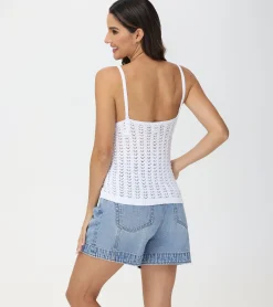 Crochet V-Neck Tank
