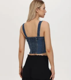 Denim Bustier