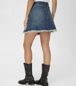 Denim Mini Skirt