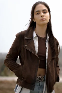 Elegant Biker Leather Jacket