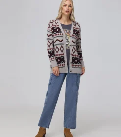 Fairisle Boyfriend Cardigan