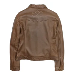 Medium Brown Trucker Jacket