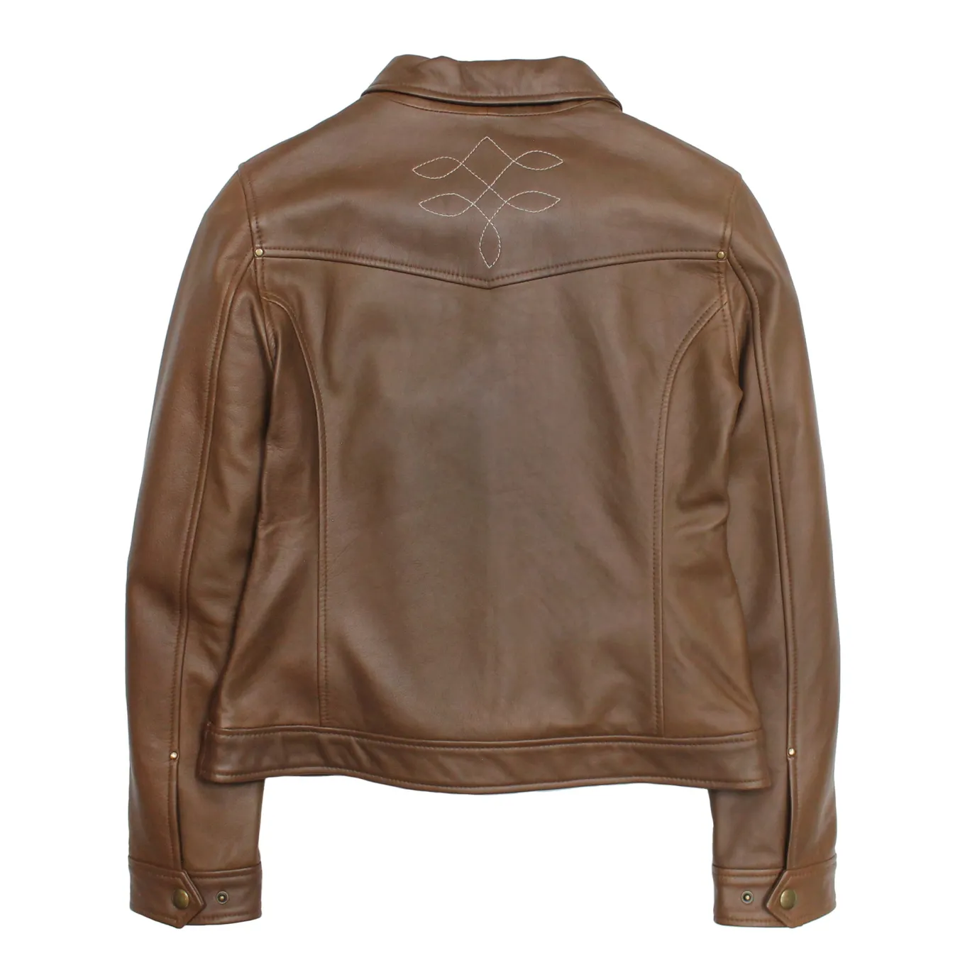 Medium Brown Trucker Jacket