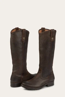 Melissa Double Sole Button Lug Tall