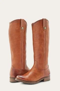 Melissa Double Sole Button Lug Tall