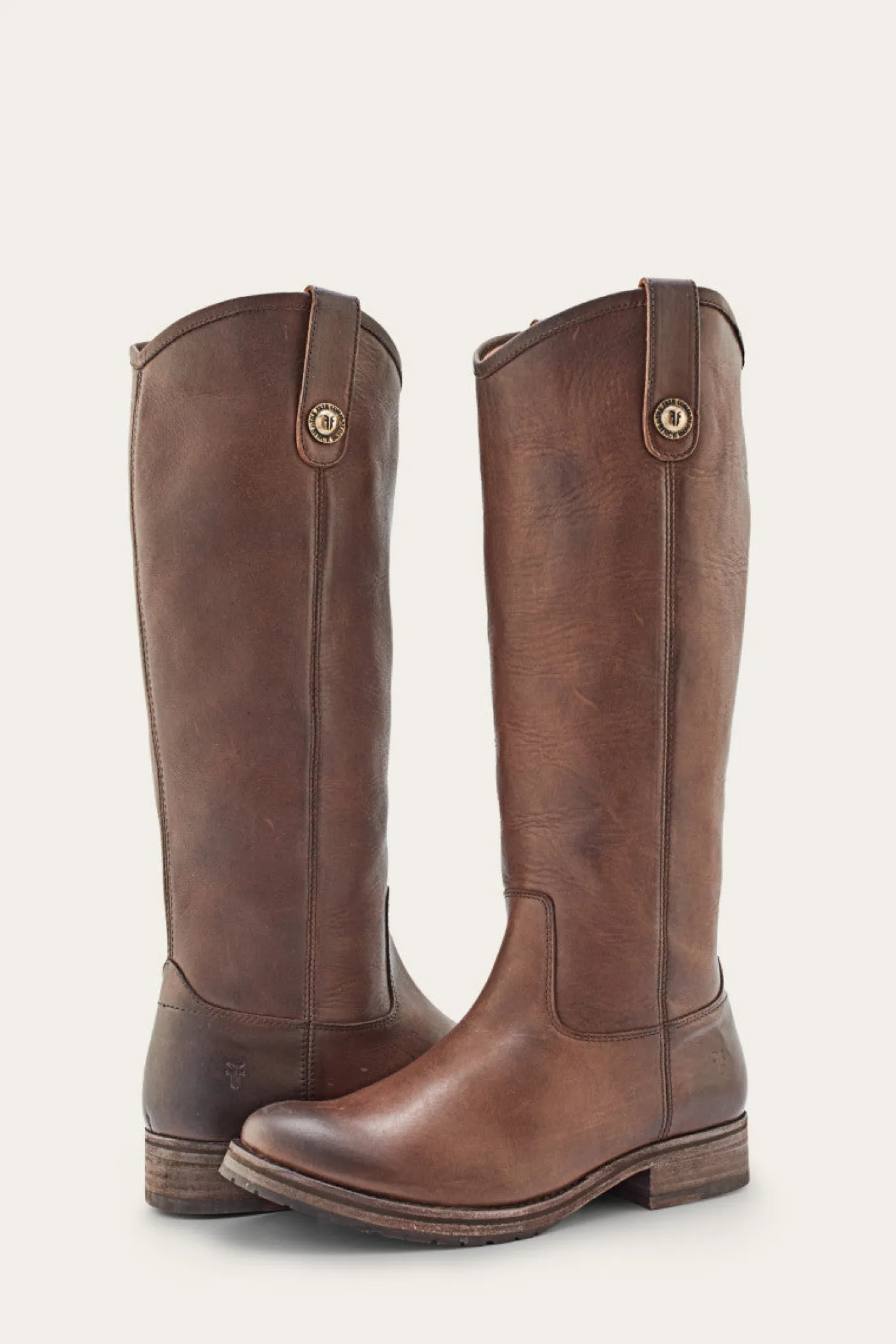 Melissa Double Sole Button Lug Tall