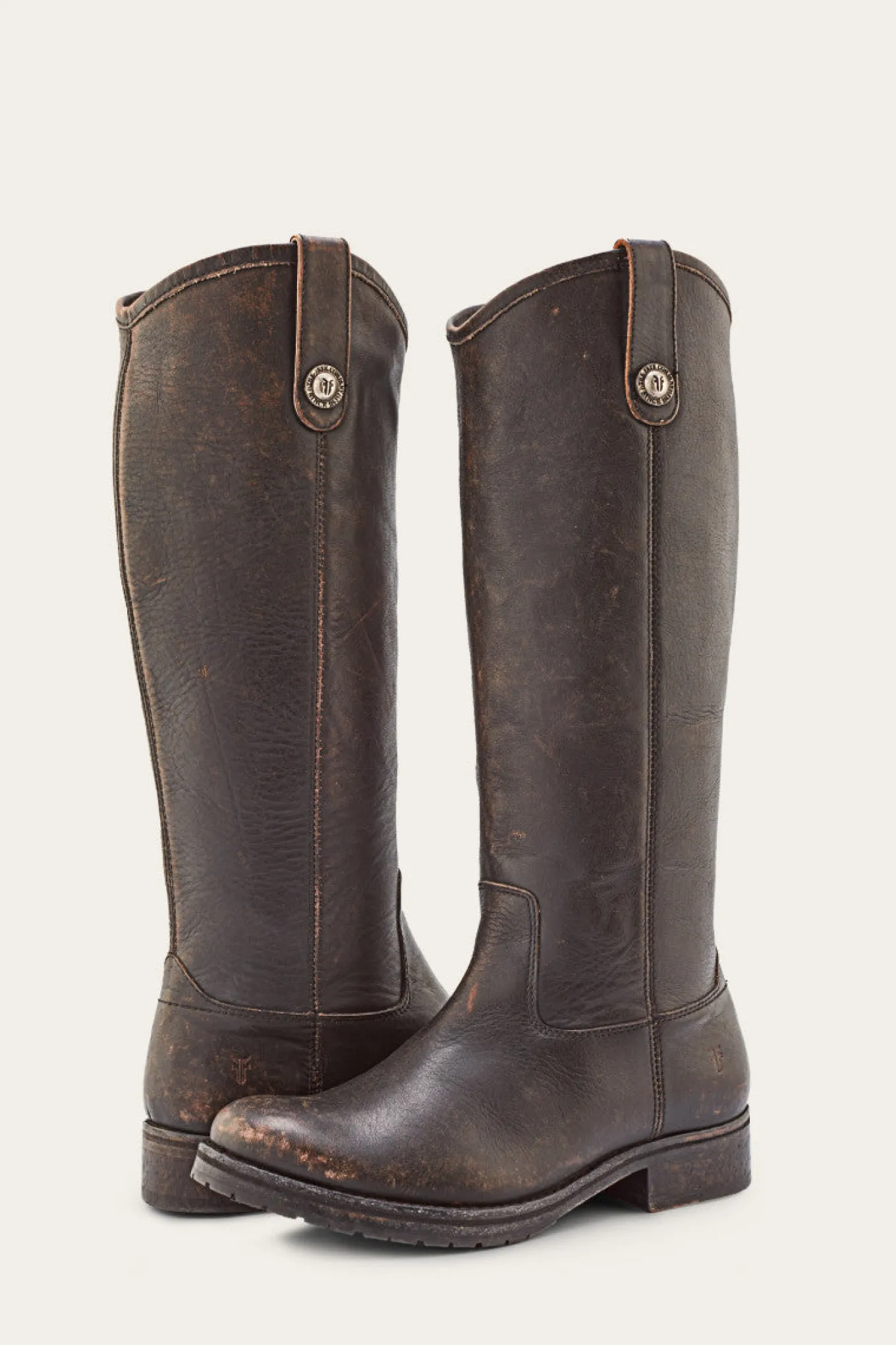 Melissa Double Sole Button Lug Tall