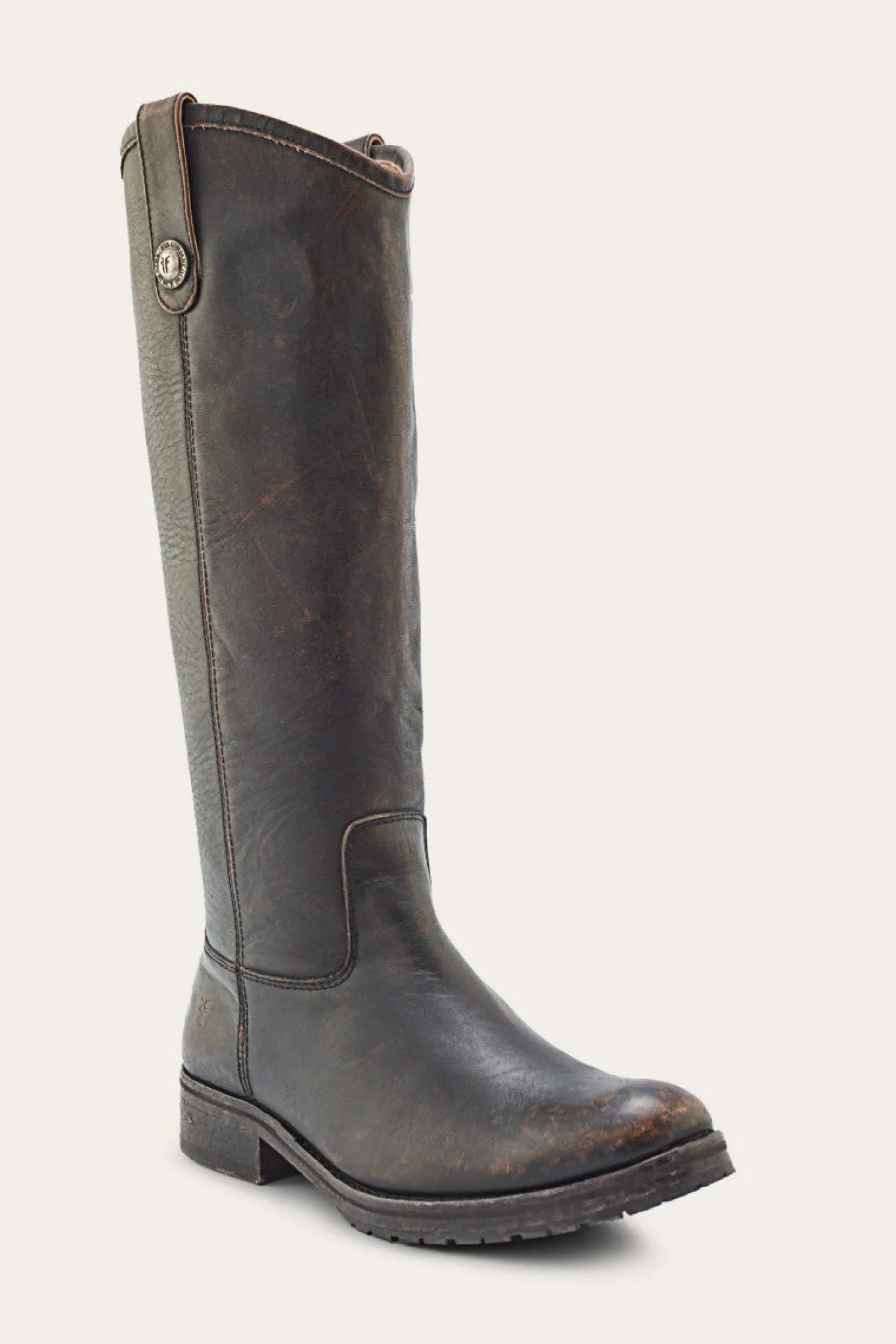 Melissa Double Sole Button Lug Tall