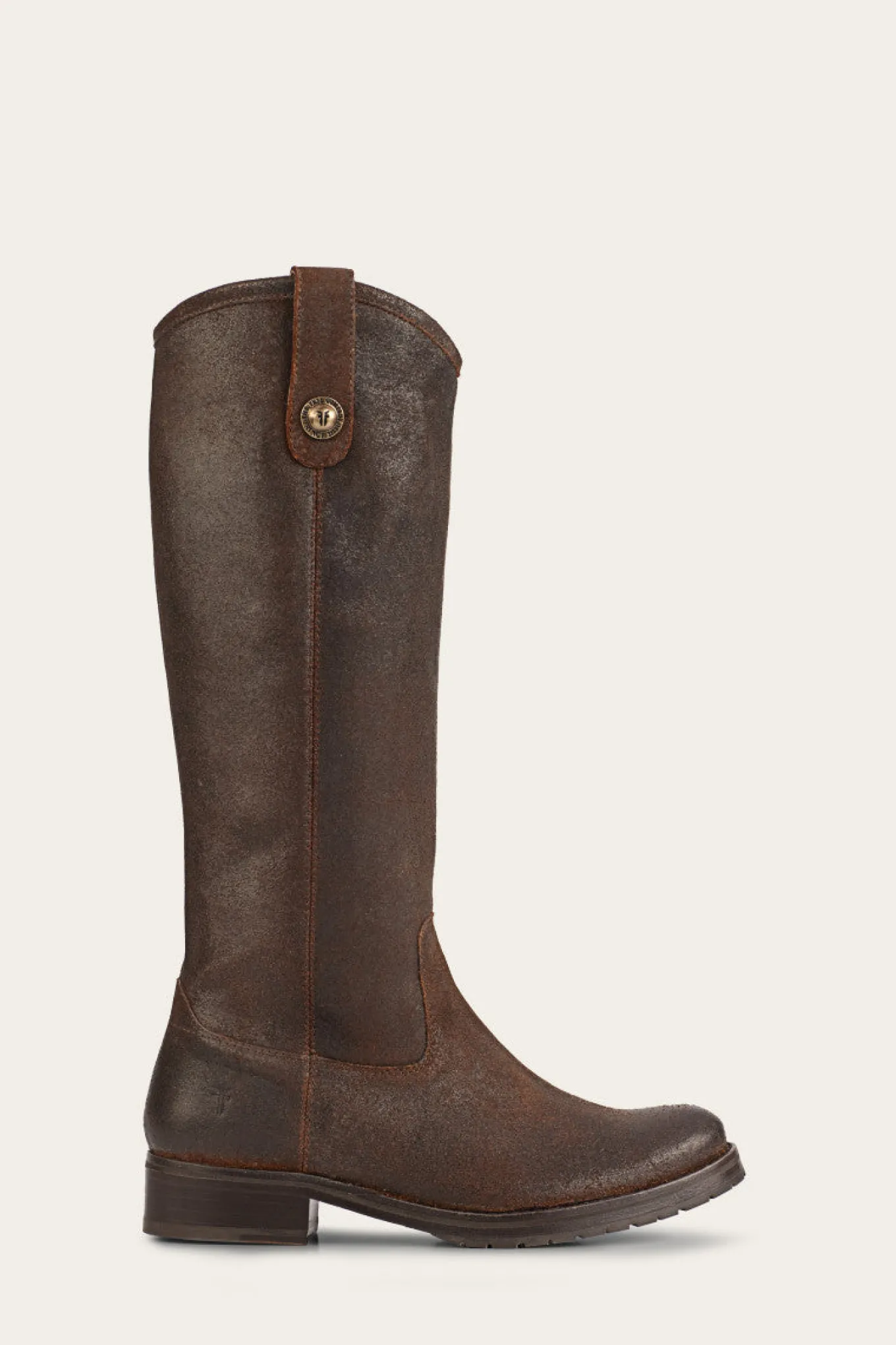 Melissa Double Sole Button Lug Tall