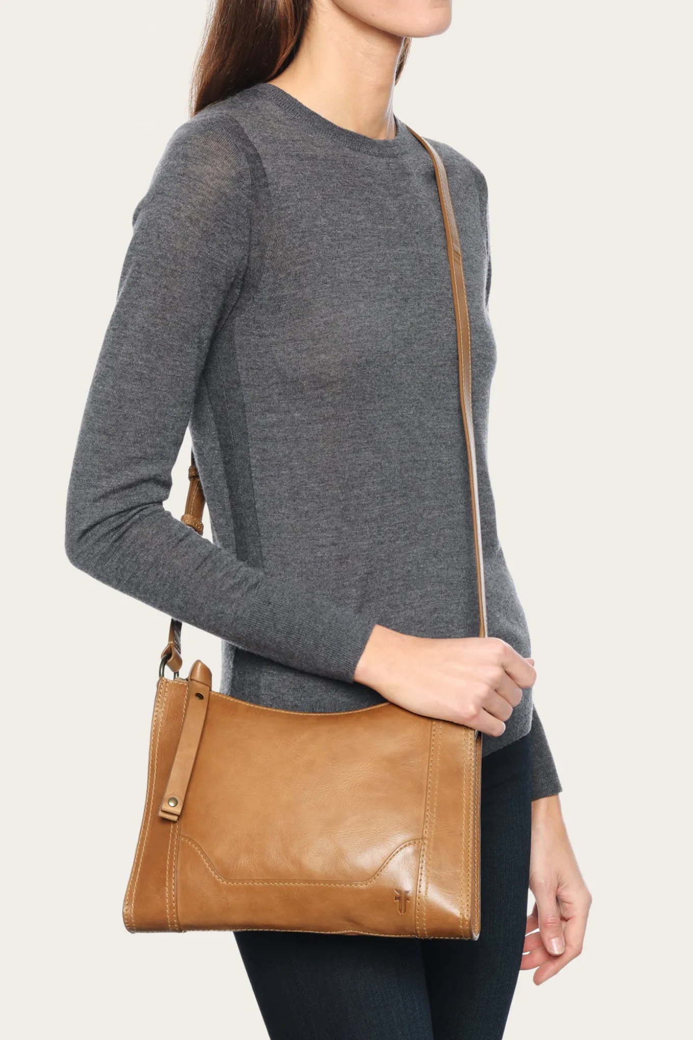 MELISSA ZIP CROSSBODY