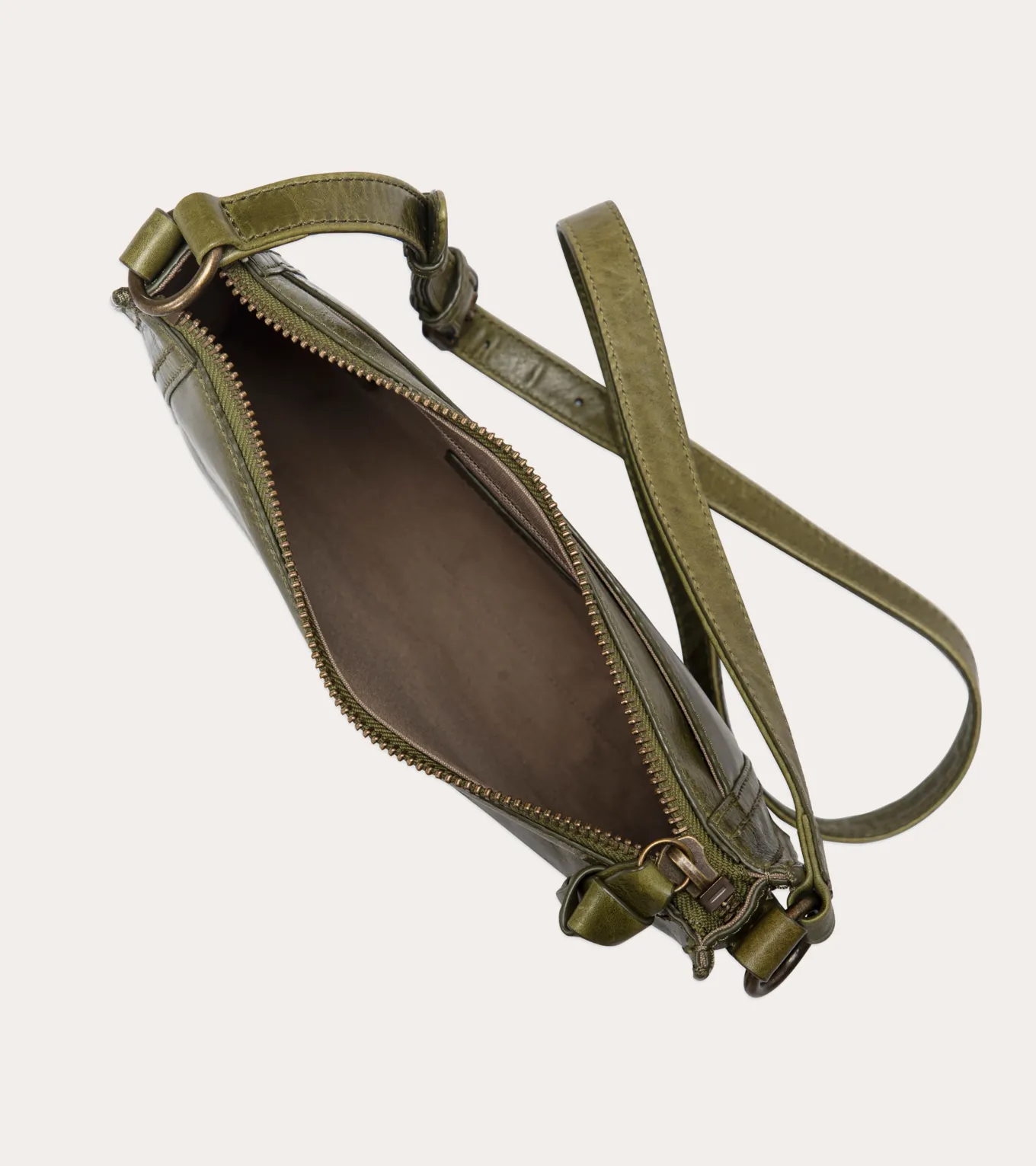 MELISSA ZIP CROSSBODY