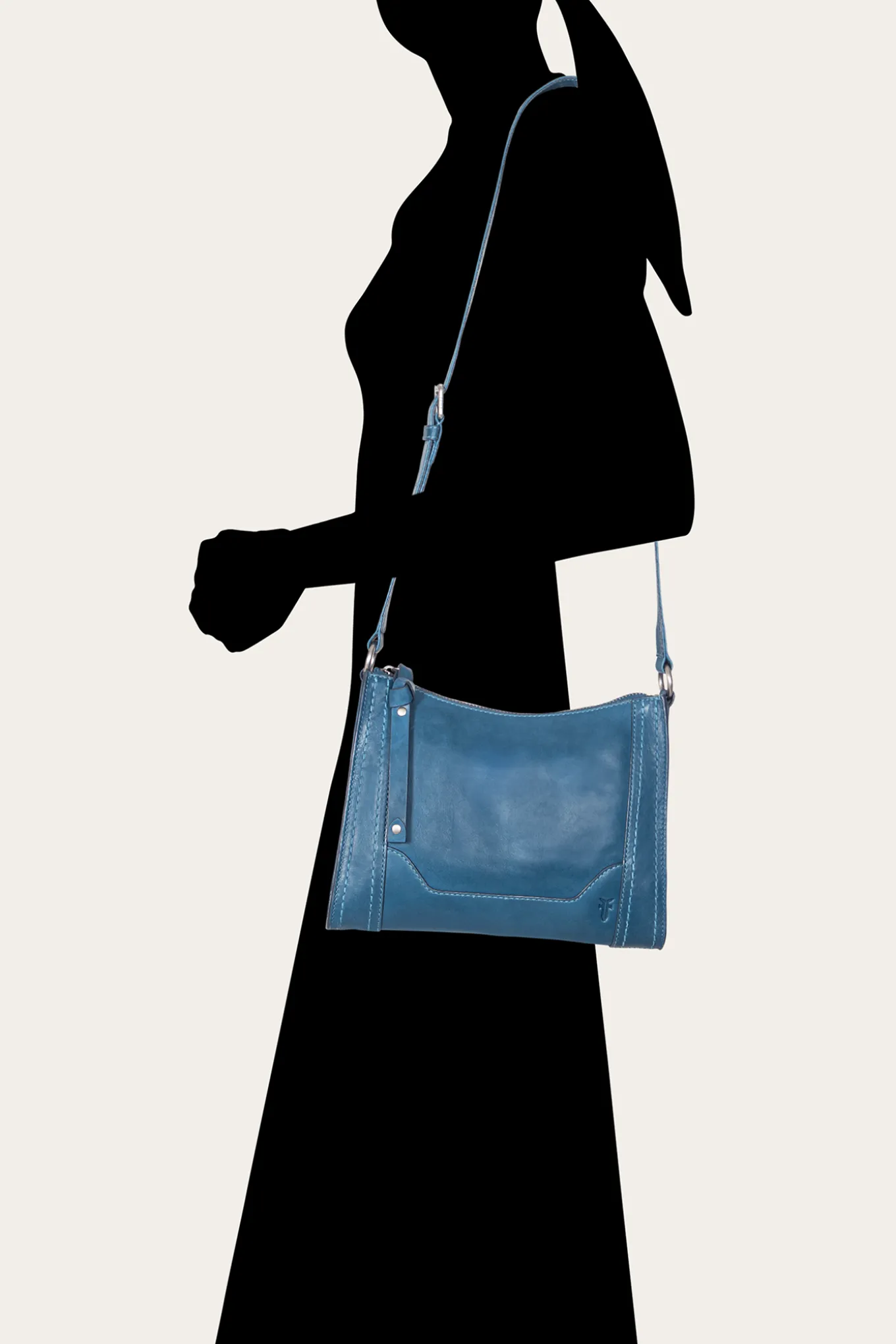 MELISSA ZIP CROSSBODY