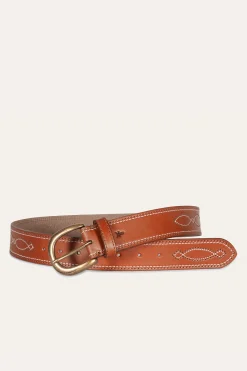 40MM Belt 2-Tone Stitch