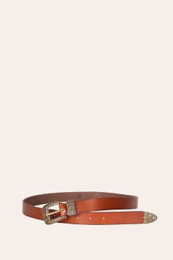 25MM Logo Western Belt