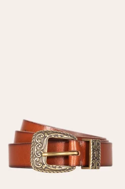 25MM Logo Western Belt