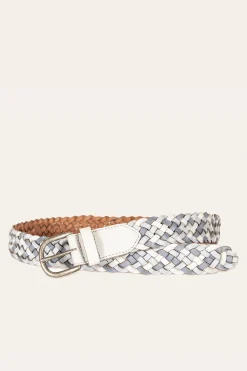 35MM Tonal Woven Leather Belt
