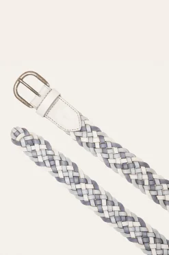 35MM Tonal Woven Leather Belt