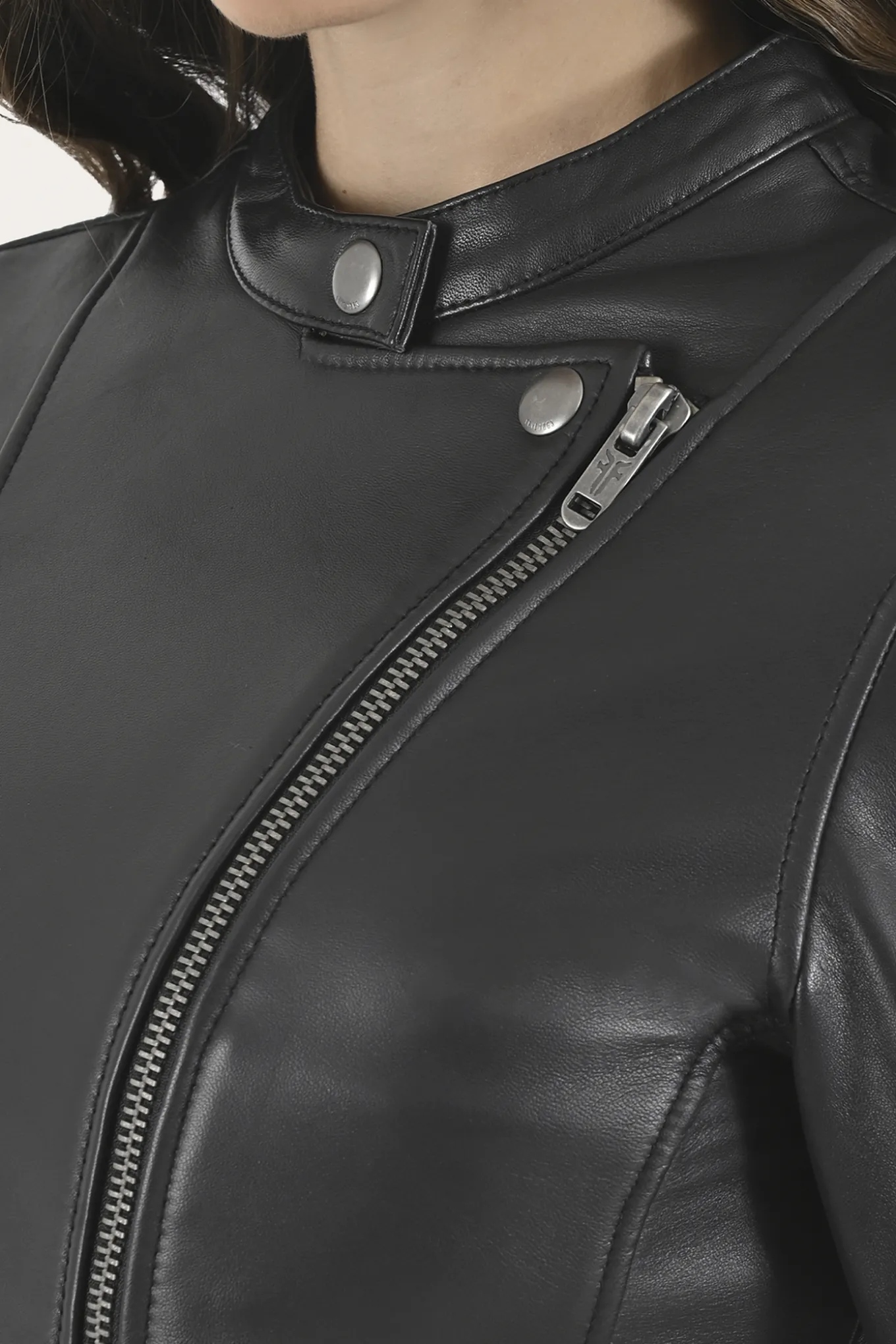 Modern Biker-racer Leather Jacket