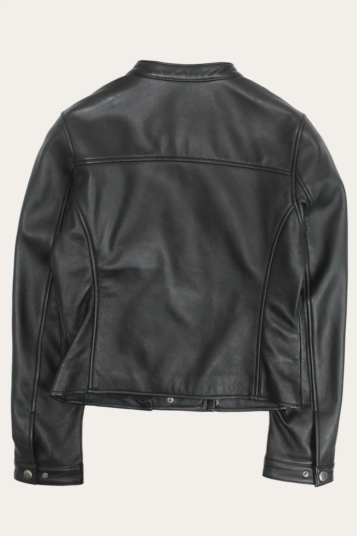 Modern Biker-racer Leather Jacket