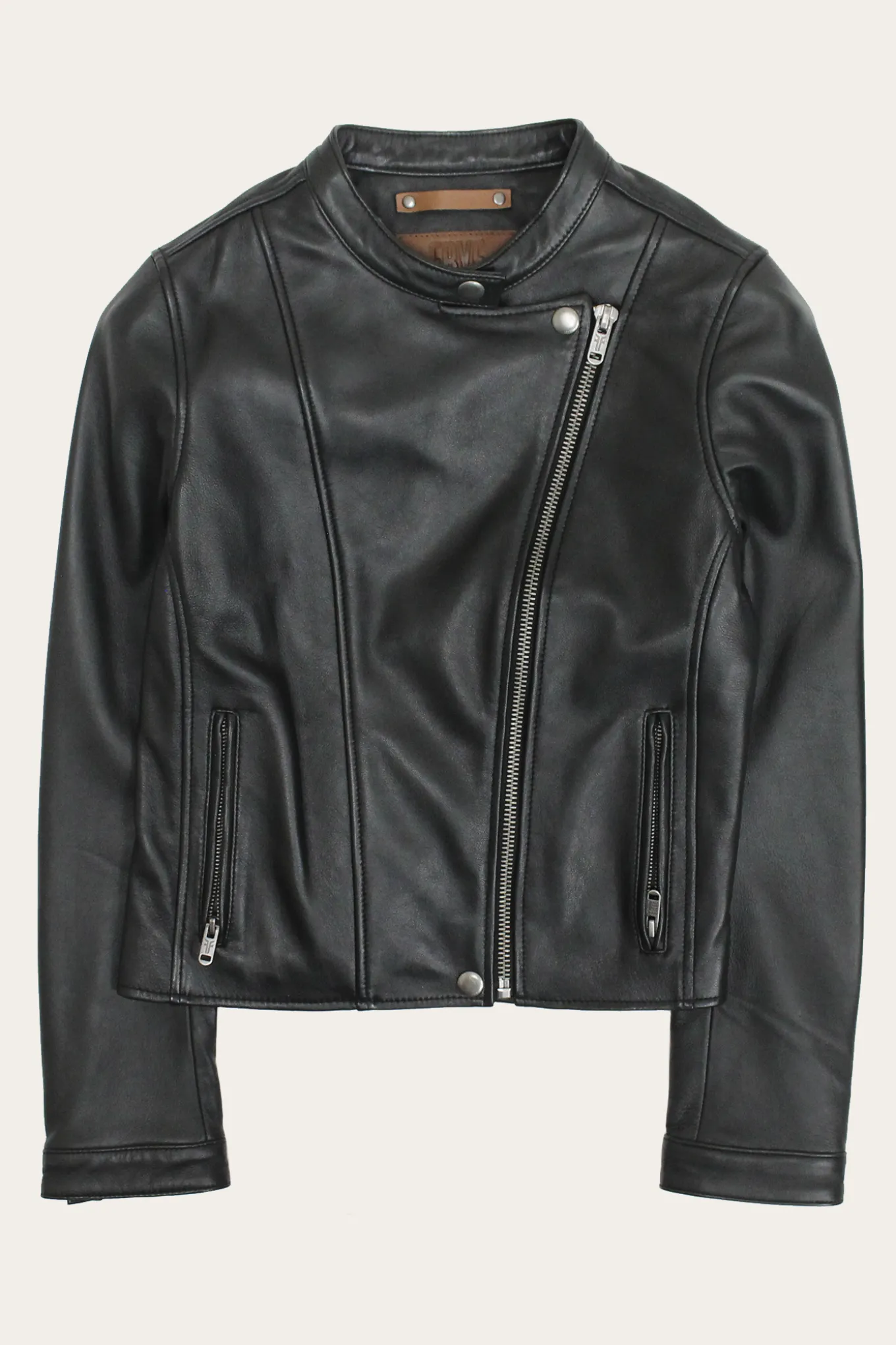 Modern Biker-racer Leather Jacket