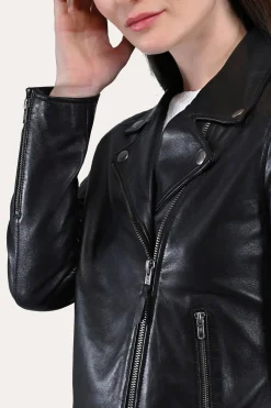 Oxblood Biker Jacket