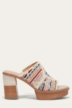 Pipa Crochet Platform Sandal