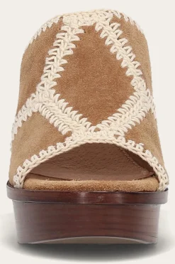 Pipa Crochet Platform Sandal