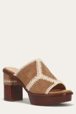 Pipa Crochet Platform Sandal