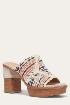 Pipa Crochet Platform Sandal