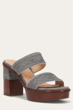 Pipa Woodstock 2 Band Platform Sandal