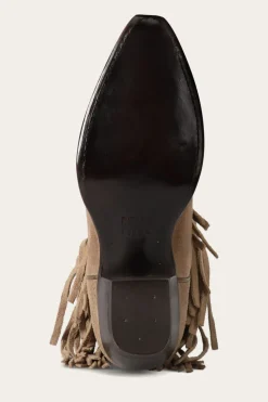 Sacha Short Fringe Bootie