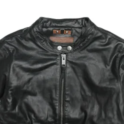 Tobacco Cafe Racer Jacket