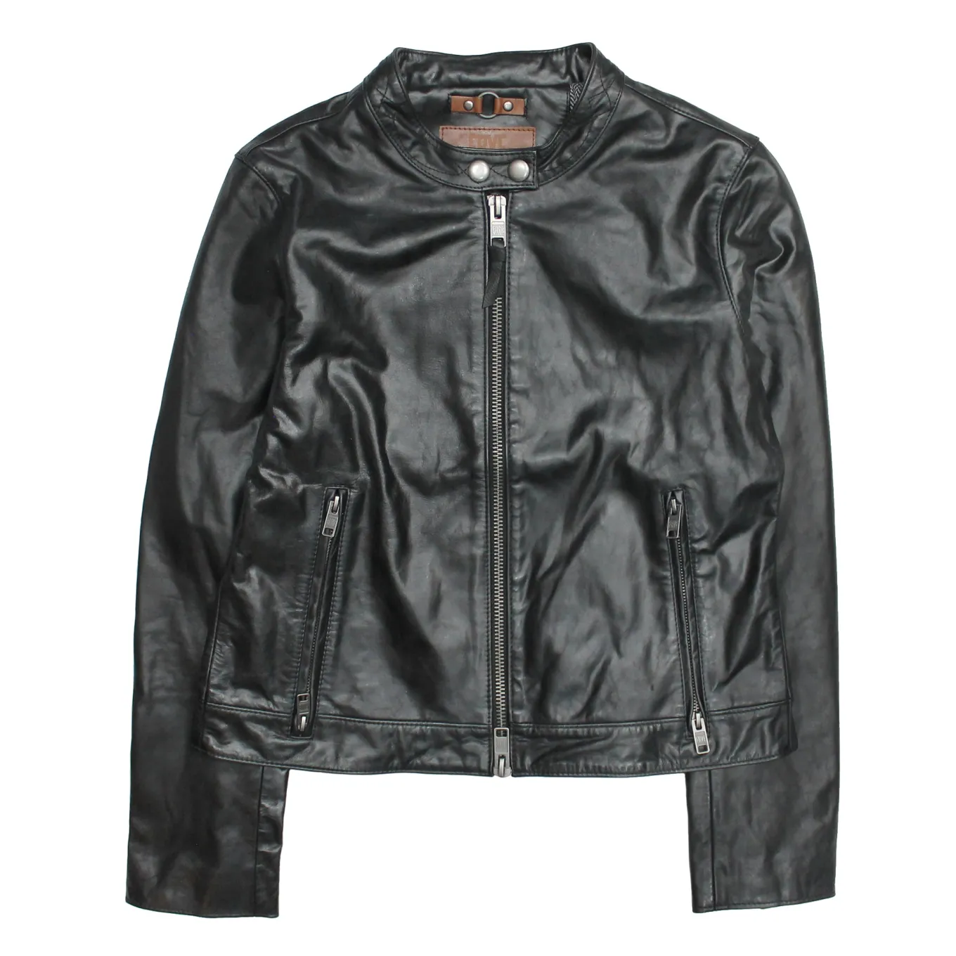 Tobacco Cafe Racer Jacket