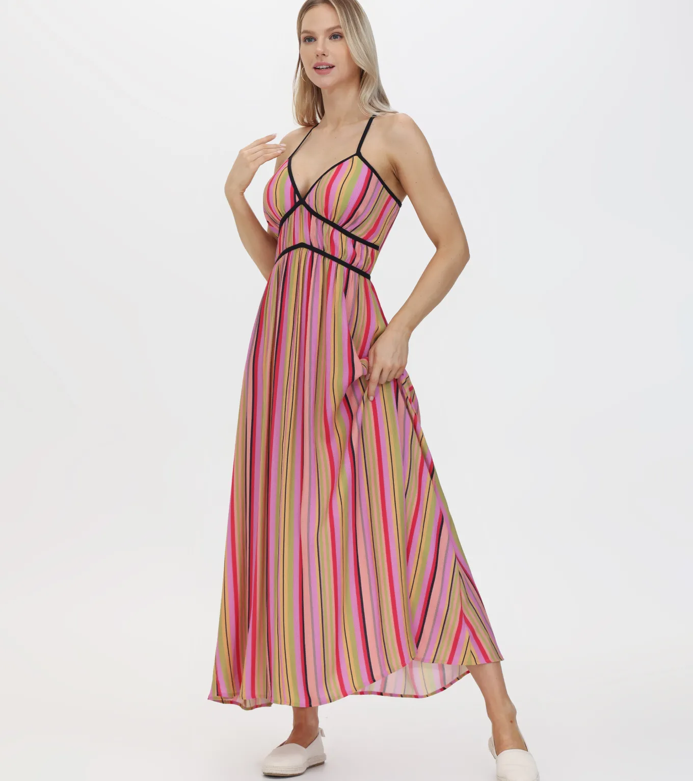 Vibrant Maxi Dress